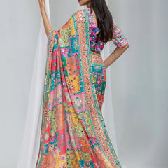 Kalakriti Mosaic Silk Saree