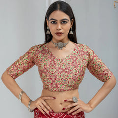 Royal bandhani mirror work saree