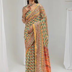Aarini Mirrorwork Saree