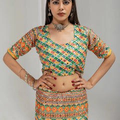 Aarini Mirrorwork Saree