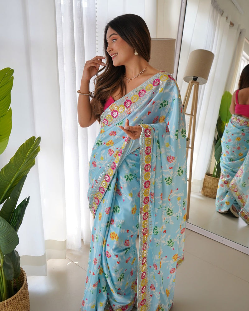Rangoli Phool - Blue