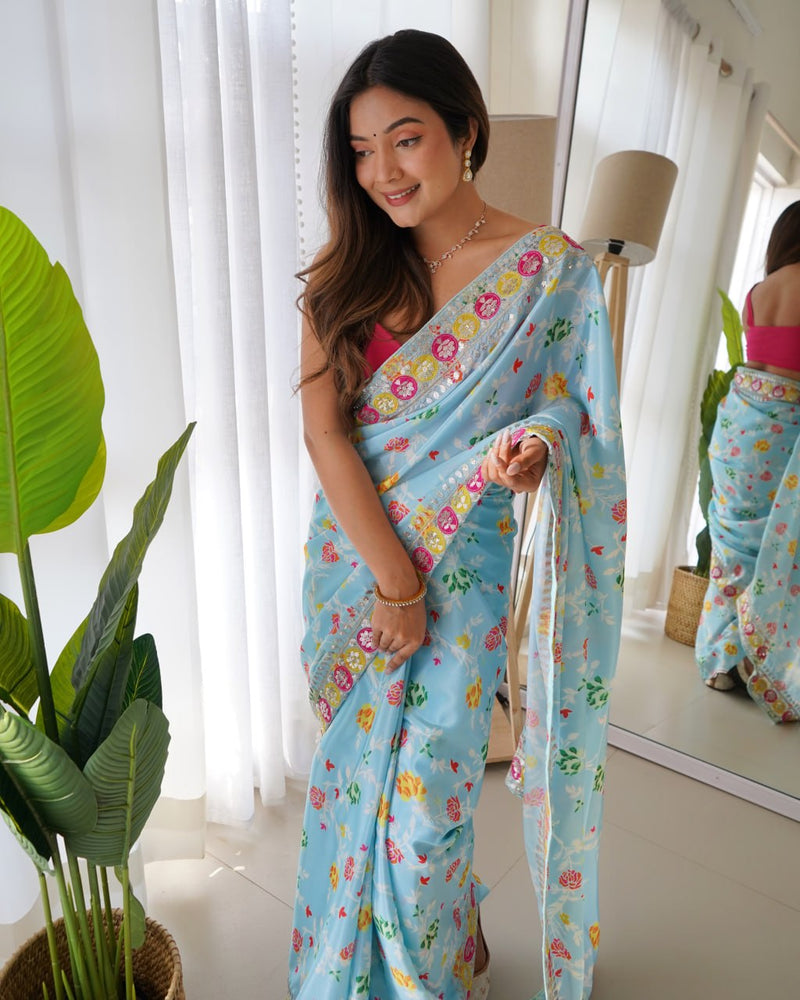 Rangoli Phool - Blue