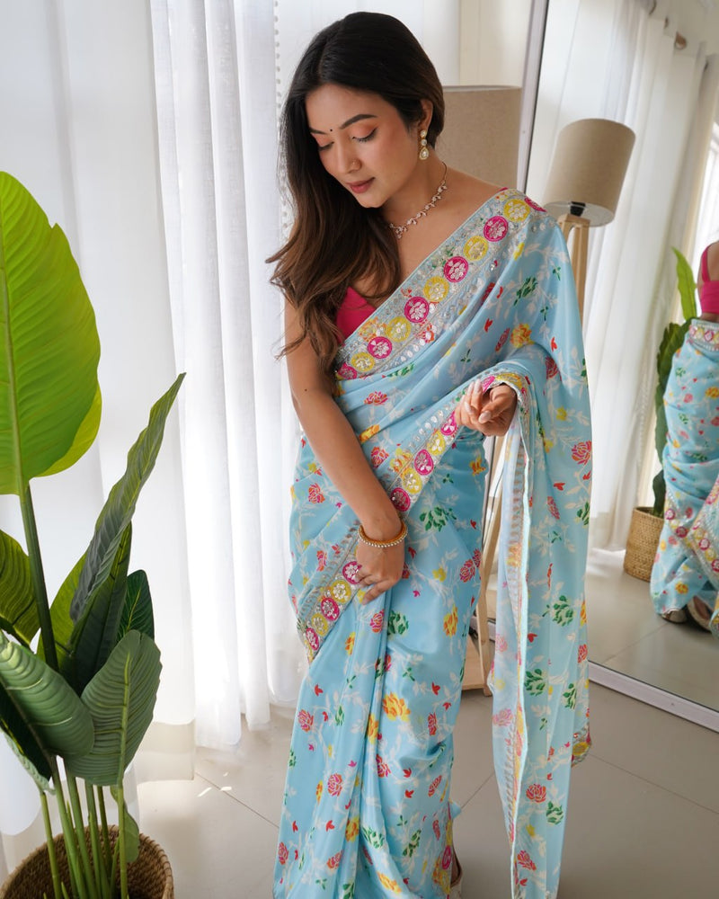 Rangoli Phool - Blue