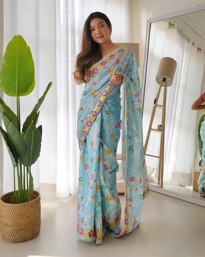 Rangoli Phool - Blue
